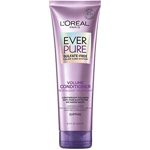 Acondicionador L’Oréal Paris EverPure Sin Sulfatos, Cuidado del Cabello para Cabello Teñido con Botánicos de Romero, 8.5 Oz - imagen 1
