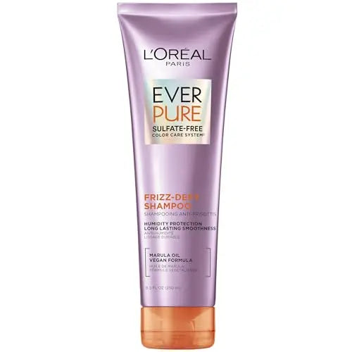 Champú L'Oreal Paris EverPure Sin Sulfatos para Control de Frizz con Aceite de Marula, Cuidado Capilar, 8.5 Fl Oz - imagen 1