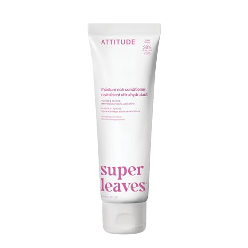 Acondicionador Hidratante ATTITUDE, Para Cabello Seco y Dañado, Ingredientes de Origen Natural, Vegano, Con Quinoa y Jojoba, 8 Fl Oz - imagen 4