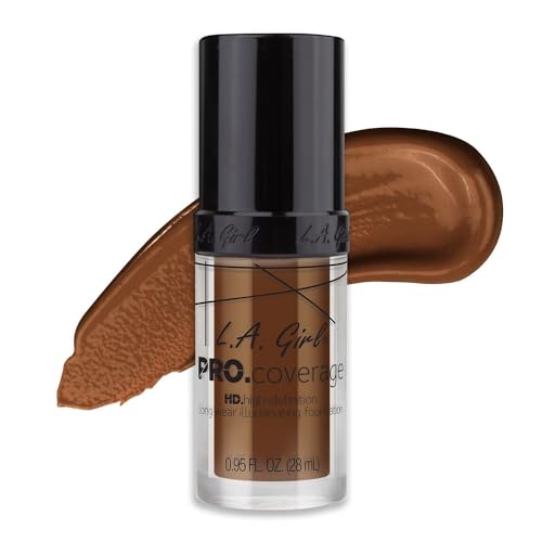 Base líquida L.A. Girl Pro Coverage, Rich Cocoa, 0.95 Fl Oz - imagen 2