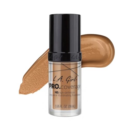 Base Líquida L.A. Girl Pro Coverage, Beige, 0.95 Fl Oz - imagen 3