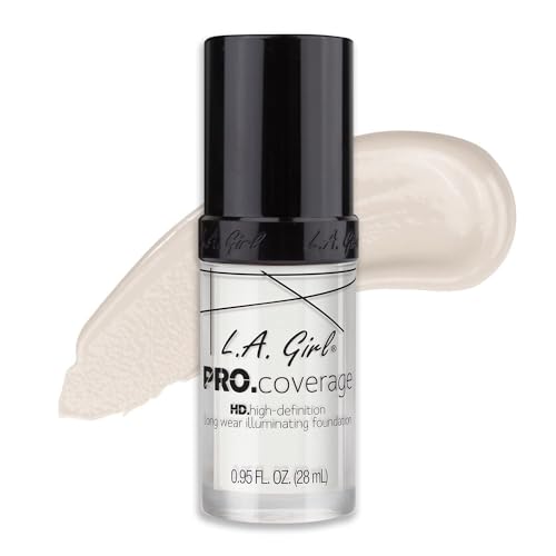Base líquida L.A. Girl Pro Coverage, color blanco, 0.95 oz fl - imagen 4