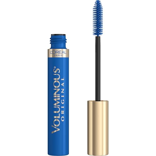 Máscara Voluminizadora Original L’Oreal Paris, Fórmula para Aumentar Volumen y Longitud, Lavable, Cobalto, 0.26 Fl Oz., 1 Unidad - imagen 1