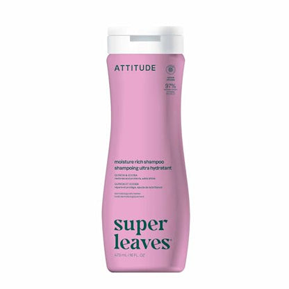 Champú Hidratante ATTITUDE, Verificado por EWG, Para Cabello Seco y Dañado, Ingredientes Naturales, Vegano y a Base de Plantas, Quinoa y Jojoba, 16 - imagen 3