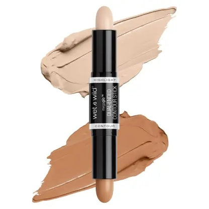 Wet n Wild MegaGlo Stick de Contorno de Doble Cara Medio/Tan, Libre de Crueldad - imagen 1