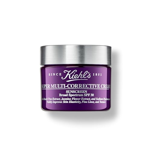 Kiehl's Super Multi-Corrective Cream SPF 30, Anti-aging Face Moisturizer for All Skin Types, UV Sunscreen Protection, Reduces Fine Lines & Wrinkles, F - imagen 1
