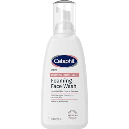Limpiador Espumoso Cetaphil para el Enrojecimiento de la Piel Sensible, 8 Fl Oz, Limpieza Suave y Calmante Sin Deshidratar - imagen 4