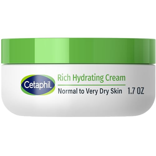 Crema Hidratante Rica CETAPHIL para la Noche, con Ácido Hialurónico, 1.7 oz, Crema Hidratante para Piel Seca a Muy Seca, Sin Fragancia Añadida - imagen 1