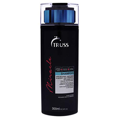 Champú TRUSS Miracle - Champú Antienvejecimiento y Protección del Color para Mujeres y Hombres - Formulado con Queratina y Vitamina E para Restaurar - imagen 4