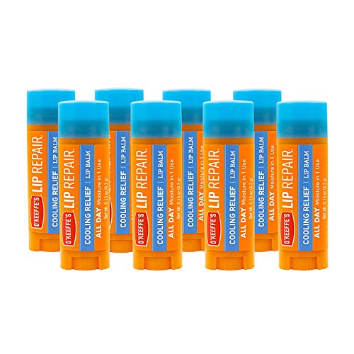 Bálsamo Labial O'Keeffe's Cooling Relief para Labios Secos y Agrietados, Stick, (Paquete de 8) - imagen 4