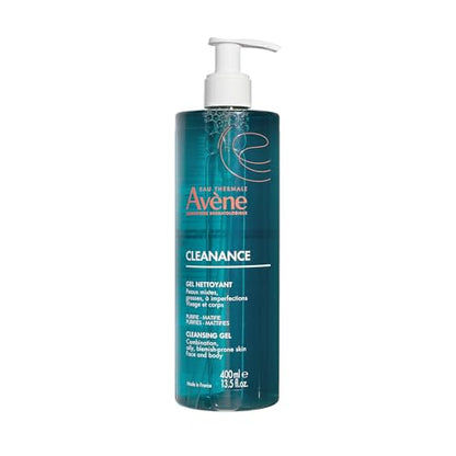Gel Limpiador Sin Jabón Avène Cleanance para Piel Acneica y Grasa, 13.5 Oz - imagen 1