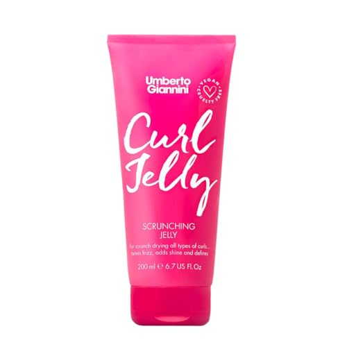 Gel Definidor de Cabello Umberto Giannini Curl Jelly Scrunching 6.7 fl oz - Solución Antifrizz para Cabello Rizado, Ondulado y Enroscado 2a-4c - - imagen 3