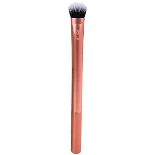Brocha de Corrector Expert de Real Techniques con Cerdas Sintéticas Taklon de Corte Personalizado y Aluminio Extendible (1542) - imagen 1