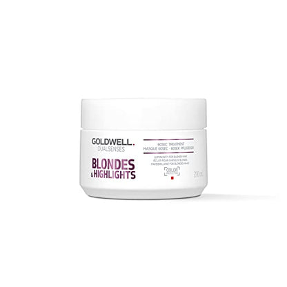 Tratamiento Antiamarillo Goldwell Dualsenses Blondes & Highlights 60 segundos 200mL, 6.8oz - imagen 3