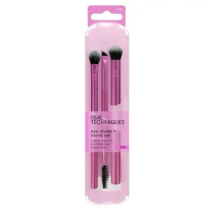 Trío de Brochas de Maquillaje para Ojos Real Techniques, Para Sombra y Delineador, Herramientas Veganas y Cruelty-Free, 3 Piezas - imagen 2