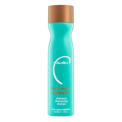 Champú Malibu C Hard Water Wellness - Hidratante, libre de sulfatos para el cuidado del cabello en agua dura - Elimina minerales y residuos (9 oz) - imagen 2