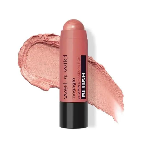 wet n wild MegaGlo Makeup Stick, Color Construible, Uso Versátil, Cruelty-Free y Vegano - Peach Bums - imagen 1