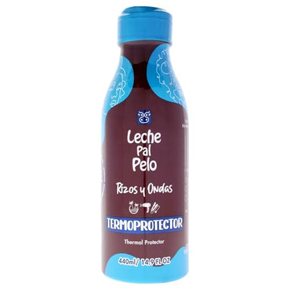 Leche Pal Pelo Curly y Wavy - Protector Térmico - Protección del Calor para el Cabello con Aloe Vera y Leche de Coco - Reduce el Frizz - 14.9 oz - imagen 3