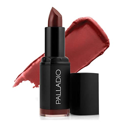 Palladio Pintalabios Mate Herbal, Cobertura Completa y Duradera, Color Chianti - imagen 1