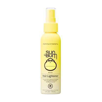 Spray Aclarador para el Cabello Sun Bum - Para Cabello Rubio a Castaño Medio - Protección UV - Enriquecido con Piña y Limón Meyer - Vegano - 4 oz - imagen 1