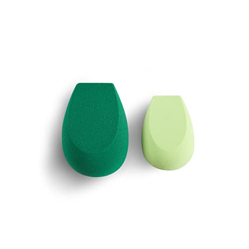 EcoTools Ecofoam Perfect Blender Duo Esponjas de Maquillaje, Juego de 2 Piezas para Cobertura Perfecta de Base, Ecológicas y Veganas - imagen 2