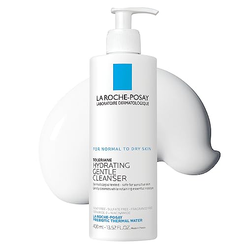La Roche-Posay Toleriane Limpiador Hidratante Suave para el Rostro, Limpiador Facial Diario con Niacinamida y Ceramidas para Piel Sensible, Sin - imagen 1
