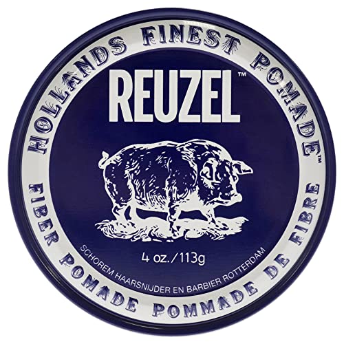 Pomada Fibra REUZEL, Firme y Flexible, Fijación Todo el Día, Soluble en Agua, Bajo Brillo, Sin Escamas, Fácil de Lavar, Para Todo Tipo de Cabello - imagen 3
