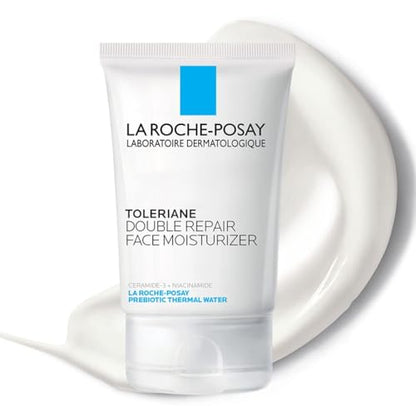 La Roche-Posay Toleriane Hidratante Facial Doble Reparación, Crema Hidratante Diaria con Ceramida y Niacinamida para Todo Tipo de Piel, Sin Aceite, - imagen 1