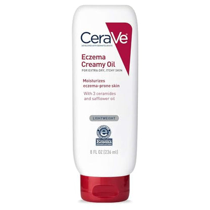 CeraVe Crema Aceite para Eccema, 8 Onzas - imagen 1