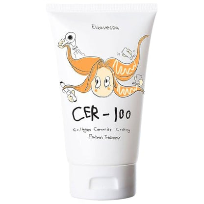Tratamiento de Proteína con Colágeno y Ceramida Elizavecca Milky Piggy, Blanco, 3.38 Oz - imagen 1
