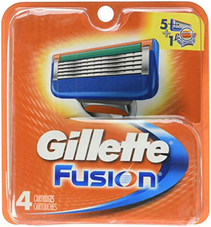 Gillette Fusion - Paquete de 4 Cartuchos de Afeitar - imagen 1