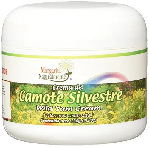 Crema de Batata Silvestre 4.2 Oz (Margarita Naturalmente) - Apoyo para la Menopausia - imagen 1