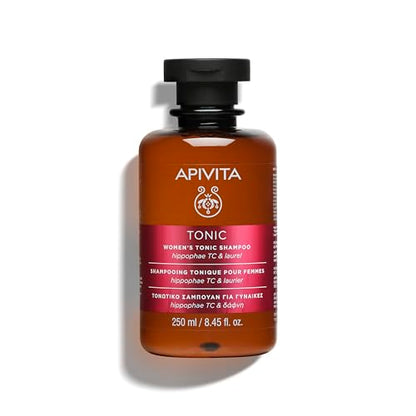 Champú Tónico Apivita para Mujeres con Cabello Fino, Fortalece y Promueve el Crecimiento Capilar con Complejo Tónico de Hippophae, Laurel y Propóleo, - imagen 2