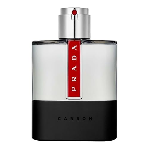 Prada Luna Rossa Carbon Eau De Toilette Spray 100Ml, Multi, 3.4 Ounce - imagen 1