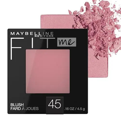 Maybelline Fit Me Rubor, Ligero, Suave, Mezclable, Color de Maquillaje Duradero para el Rostro, Ciruela, 1 Unidad - imagen 3