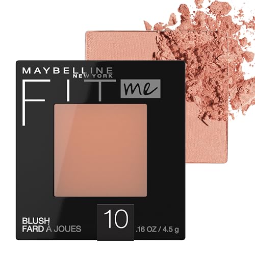 Blush Maybelline Fit Me, Ligero, Suave, Mezclable, Duradero, Color Mejorador de Rostro, Buff, 1 Unidad - imagen 3