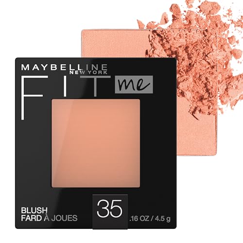 Blush Maybelline Fit Me, Ligero, Suave, Mezclable, Color Duradero para el Rostro, Coral, 1 Unidad - imagen 3