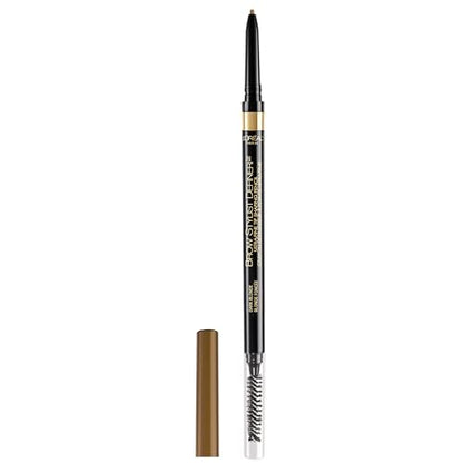 Lápiz de Cejas Waterproof L'Oreal Paris Makeup Brow Stylist Definer, Lápiz Mecánico Ultra Fino, Rubio Oscuro, 0.003 Onzas (Paquete de 1) - imagen 3