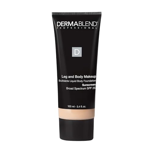 Base de Maquillaje para Piernas y Cuerpo Dermablend con SPF 25, 10N Marfil Claro, 3.4 Fl. Oz. - imagen 1
