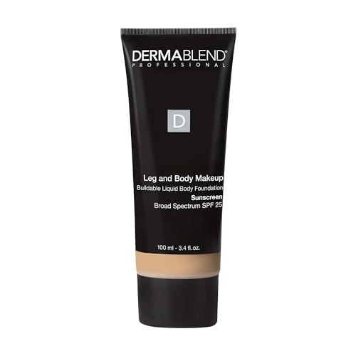 Base de Maquillaje para Piernas y Cuerpo Dermablend con SPF 25, 20N Light Natural, 3.4 Fl. Oz. - imagen 4