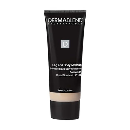Base de Maquillaje para Piernas y Cuerpo Dermablend con SPF 25, 0N Fair Nude, 3.4 Fl. Oz. - imagen 2