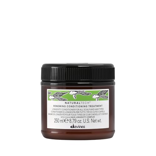 Davines Naturaltech Renewing Conditioning Treatment, Anti-Aging & Maintenance for All Hair Types / Aging - With Hair Longevity Complex - Prolongs Hair - imagen 2
