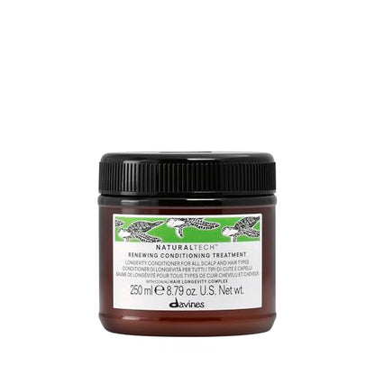 Davines Naturaltech Renewing Conditioning Treatment, Anti-Aging & Maintenance for All Hair Types / Aging - With Hair Longevity Complex - Prolongs Hair - imagen 4