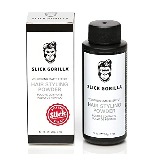 Slick Gorilla Polvo para Peinar para Hombres 0.70 oz (20ml) | Polvo Texturizador | Acabado Mate | Fijación de 24 Horas | Aumenta Volumen y Textura | - imagen 4