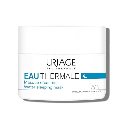 Mascarilla de Noche Hidratante URIAGE Water Sleeping Mask con Ácido Hialurónico y Edelweiss, Gel Sedoso, 50 mL, Libre de Parabenos y No Comedogénica - imagen 4