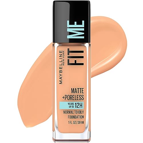 Base de Maquillaje Líquida Maybelline Fit Me Matte + Poreless Oil-Free, Beige Clásico, 1 Unidad (El Empaque Puede Variar) - imagen 1