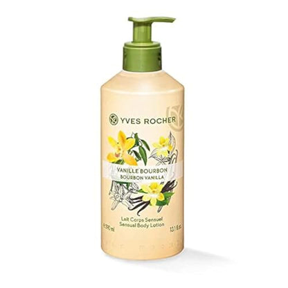 YVES ROCHER Loción Corporal Energizante 13.1 oz (Vainilla Bourbon) - imagen 1