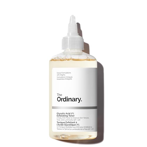 The Ordinary Tónico Exfoliante de Ácido Glicólico 7%, Tonificador Diurno Aclarador y Suavizante para un Tono de Piel Más Uniforme, 240 ml - imagen 1