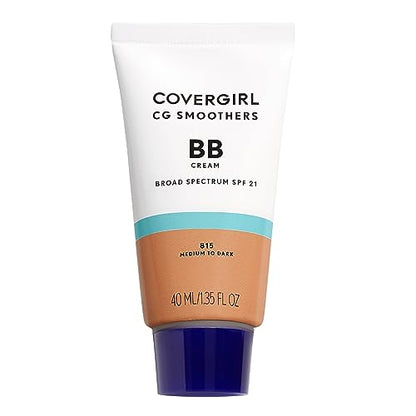 COVERGIRL Smoothers Crema BB Ligera para Piel Media a Oscura 815, 1.35 Onzas (el empaque puede variar) - imagen 1