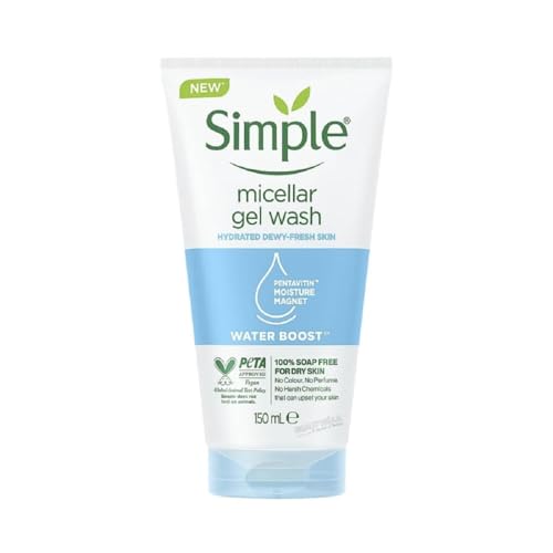 Gel Limpiador Facial Micelar Simple Water Boost, 5 Oz (150 ML) (1 Unidad) - imagen 3